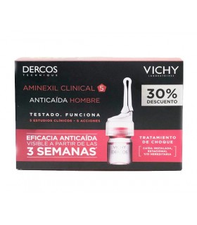 Vichy Dercos Aminexil Clinical 5 Anticaída Hombre 21 Monod 6 ML