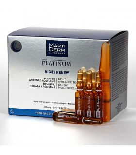 Martiderm Platinum Night Renew 30 Ampollas