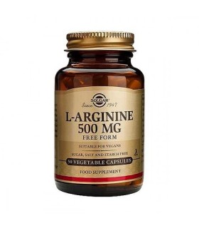 Solgar L-Arginine 500 MG 50 Capsules