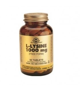 Solgar L-Lisina 1000 Mg 50 Capsulas