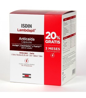 Isdin Lambdapil Anticaida 180 Capsules (Treatment 3 Months)