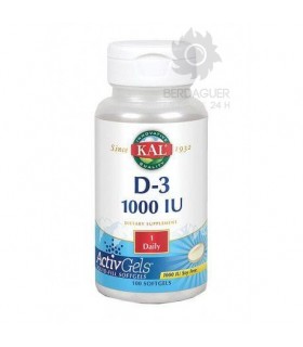 D-3 1000 IU 100 Perlas Blandas