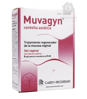 Muvagyn Centella Asiatica Monodosis 5 ml 8 Aplicadores