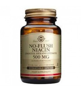 Non-Blushing Niacin 500 Mg 50 Capsules