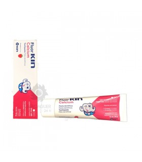 Fluor Kin Calcium Toothpaste 75 ML Strawberry Flavor