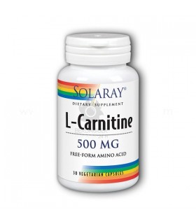 Solaray L-Carnitine 500 Mg. 30 Cap