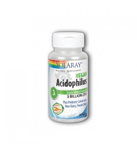 Solaray Acidophilus Plus 30 Capsulas