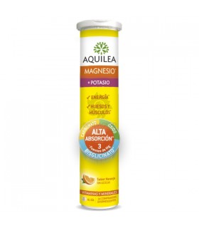 Aquilea Magnesium + Potassium 14 Effervescent Tablets