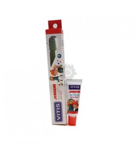 Vitis Junior Brush + Gift Dentifrico Gel 15 Ml