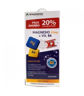 Arkovital Magnesio y Vit B6 21 Comp + 2º Und 20% Dto