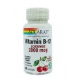 Solaray Vitamina B-12 Lozenge 2000 Mcg 90 Capsulas