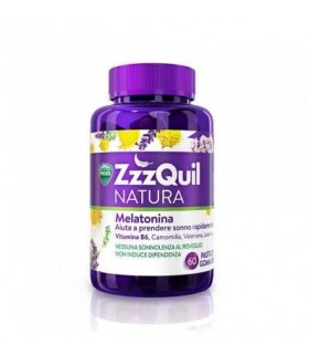 ZzzQuil Natura Melatonin 60 Gummies