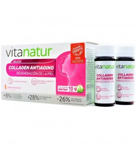 Vitanatur Collagen Antiaging 10 Viales sabor frutos rojos