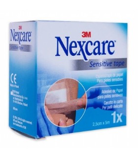 Esparadrapo Hipoalergico 3M Nexcare Sensitive Ta Carne 5 M X 5 Cm