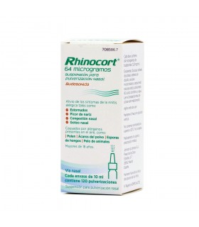 Rhinocort 64 Mcg/Pulsacion Nebulizador Nasal 120 dosis